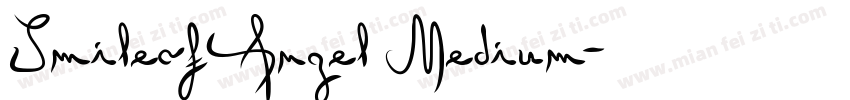 SmileofAngel Medium字体转换